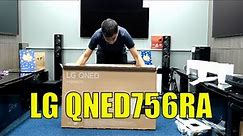LG QNED756RA Unboxing, Setup and Test with 4K HDR Demos