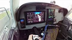 Crosswind Landing-Cockpit View