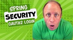 OAuth2 Login Made Easy in Java: A Spring Boot & Spring Security Walkthrough