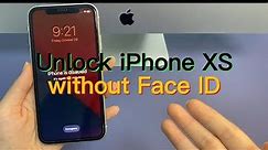 How to Unlock iPhone XS without Face ID or Passcode