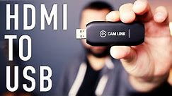 How To Plug Your Camera Into Your Computer [Cam Link 4K]