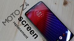 Moto Z4 Screen Replacement - LCD Replacement - Full Tutorial