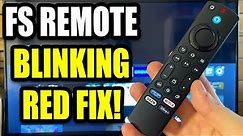 How to Fix Fire Stick Remote Blinking Red - Full Guide