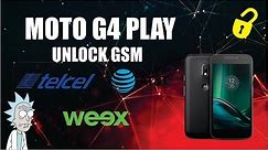 UNLOCK GSM MOTO G4 PLAY XT1609 VERIZON