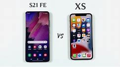 Samsung S21 FE 5G vs iPhone XS | SPEED TEST