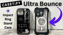 CASETiFY Ultra Bounce + Impact Ring Stand Case REVIEWS! // NEW iPhone 15 and iPhone 15 Pro Cases!