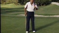 2 Minute Golf Lesson: Putting Adjusting Ball Position Lee Trevino