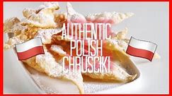 HOW TO MAKE CHRUSCIKI — POLISH DESSERT!