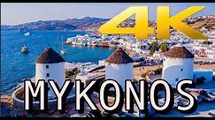 Beautiful Mykonos Greece in 4K HD