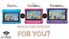 Amazon Fire Kids Edition Tablets Compared