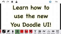 How to use the new You Doodle UI on iOS (iPhone / iPad)