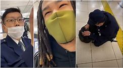 Video: Japanese policeman admits to searching Black man because of his dreadlocks