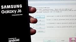 Samsung J6 (G600G) Flashing Without Any Error Succesfull Flash