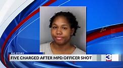 Five people facing charges in Memphis officer shooting