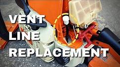 How To Replace The Fuel Vent Line On A Stihl Chainsaw - LEAKING, STALLING, UNDERPOWERED!