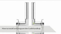 How to install and program the CodeHandle® for smart locking