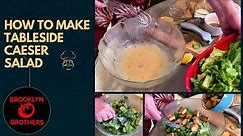 Restaurant-Style Caesar Salad Made Tableside: Impress Your Guests!