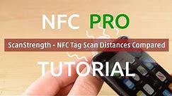 NFC Tag scan distances compared - A Seritag NFC Pro Tutorial