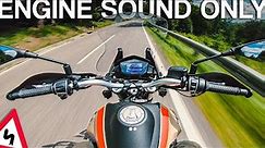 Moto Guzzi V85 TT Akrapovic sound [RAW Onboard]