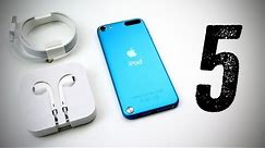 New iPod Touch 5th Generation Unboxing (iPod Touch 5G Unboxing 2012)