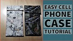 Sew a DIY Easy Cell Phone Case/sleeve