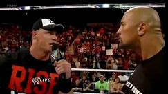 The Rock & John Cena Face-Off Before Wrestlemania XXVIII Part 2 (Final)