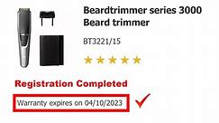 How to register your Philips Product / Extended Warranty for Trimmer - 2020