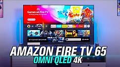 Amazon FireTV 65" Omni QLED Series 4K: Good Start, BUT...