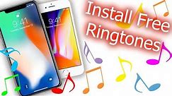 How To Install Free Ringtones For iPhone X, 8, 7 & 8 Plus