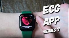 How to use the ECG feature on Apple Watch Series 7
