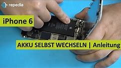 iPhone 6 - Akku selbst wechseln / Reparatur Anleitung | Tutorial [deutsch]