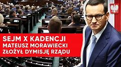 Premier Mateusz Morawiecki złożył dymisję. "Na pewno nie wszystko się udało"