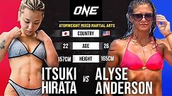 Insane Women’s MMA Brawl 🔥 Itsuki Hirata vs. Alyse Anderson