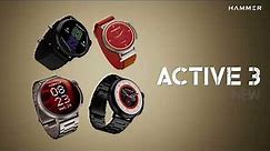 Hammer Active 3.0 | Bluetooth calling smartwatch with 1.39" Always On Display | 4 Colour Options
