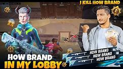 How brand in my lobby 😱 |Fight with how brand clean member 💞 | Newsop93 | PUBG MOBILE |#newsop93
