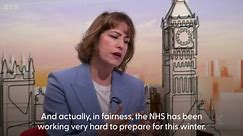 Health Secretary says avoiding NHS winter crisis is her 'number one priority'