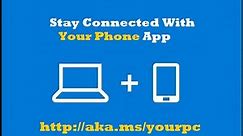 www.aka.ms.yourpc - Sync Your Phone to Computer