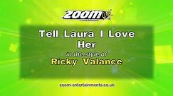 Zoom Karaoke - Tell Laura I Love Her - Ricky Valance