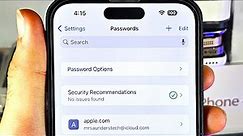 How To Access iPhone Keychain!