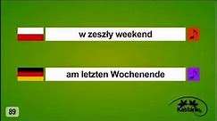 Nauka Języka Niemieckiego - Lekcja 9 - “Dni Tygodnia i Kiedy?”