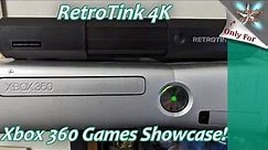 RetroTink 4K Xbox 360 Games Showcase - Xbox 360 Looking Better Than Ever In 4K!