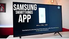Smart Things App - How To Setup A Samsung 4K TV