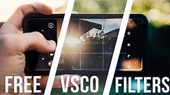 FREE VSCO FILTERS for IOS and ANDROID!!!