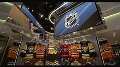 NHL Store opening in Manhattan
