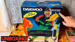 Back to 1999. UNBOXING: Daewoo VCR, model DV-K10W