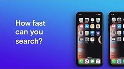 Opera Touch vs Apple Safari - How fast can you search? | Opera