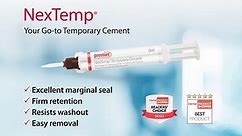 NexTemp® - Your go-to temporary cement
