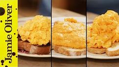 How To Make Perfect Scrambled Eggs - 3 ways | Jamie Oliver