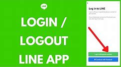 How to Login and Logout of Line Mobile App | Line Logout
