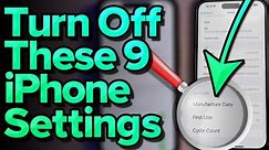 9 iOS 17.3 Settings You Need To Turn Off Now [Camera & More!]